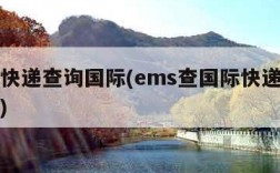 ems快递查询国际(ems查国际快递单号查询)