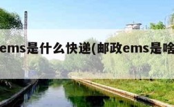 邮政ems是什么快递(邮政ems是啥快递)