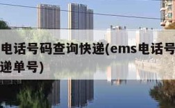 ems电话号码查询快递(ems电话号码查询快递单号)