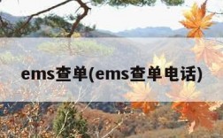 ems查单(ems查单电话)