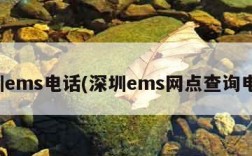 深圳ems电话(深圳ems网点查询电话)