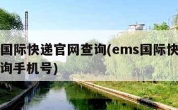 ems国际快递官网查询(ems国际快递官网查询手机号)