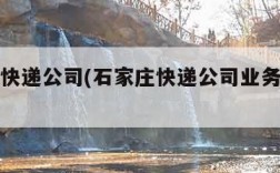 石家庄快递公司(石家庄快递公司业务排行榜)