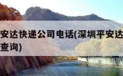 深圳平安达快递公司电话(深圳平安达快递公司电话查询)