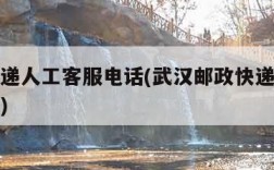 邮政快递人工客服电话(武汉邮政快递人工客服电话)